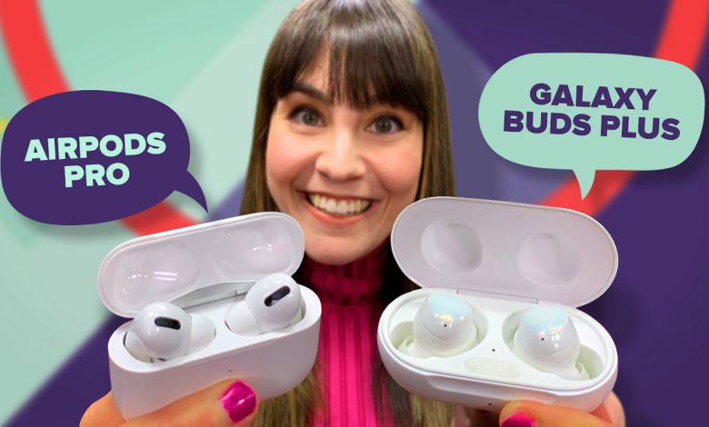 galaxy buds plus vs airpods 2