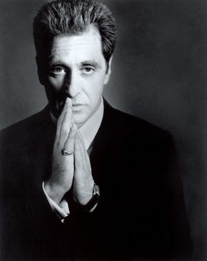 Al Pacino caps of his role as Michael Corleone in "Mario Puzo’s The Godfather, Coda: The Death of Michael Corleone" (on Blu-Ray Dec. 8).