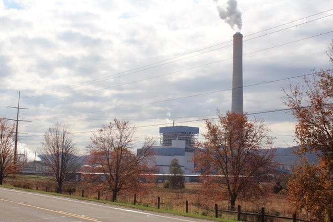 Killen Station, a coal-fired power plant, located in Adams County, Ohio.