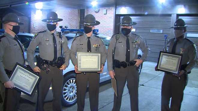 Troopers&#x20;honored