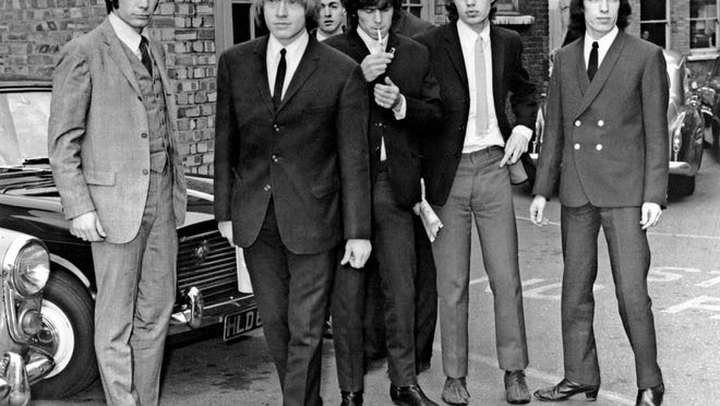 The Stones in 1965 London (from left): Charlie Watts, Brian Jones, Keith Richards, Mick Jagger and Bill Wyman.
