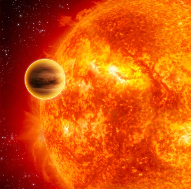 51 Pegasi b. This giant planet, which is about half the mass of Jupiter and orbits its star every four days, was the first confirmed exoplanet around a sun-like star, a discovery that launched a whole new field of exploration.