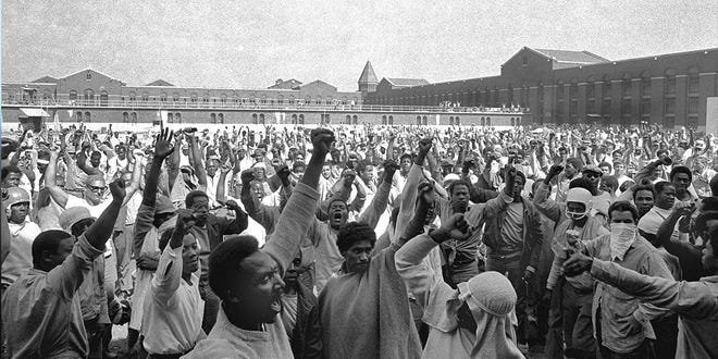 The documentary "Attica" chronicles the infamous 1971 inmate uprising at the upstate New York prison that ended in a bloody clash with police.