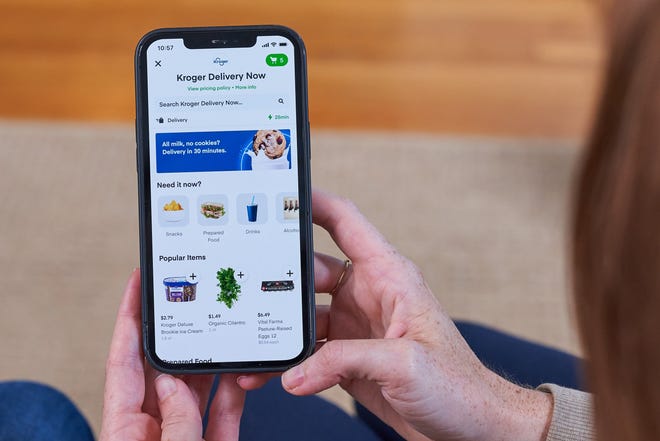 Kroger has launched a virtual convenience store called,"Kroger Delivery Now," that offers food and other staples in as little as 30 minutes.