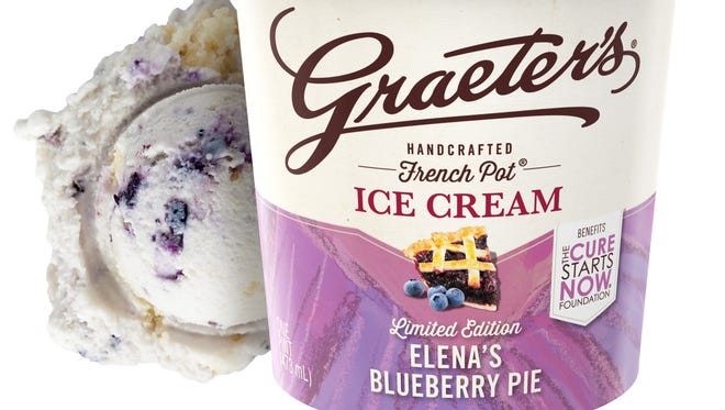 Elena's Blueberry Pie ice cream.