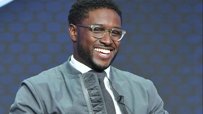 BEVERLY HILLS, CA - AUGUST 07: Reggie Bush of Fox Sports speaks during the Fox segment of the 2019 Summer TCA Press Tour at The Beverly Hilton Hotel on August 7, 2019 in Beverly Hills, California. (Photo by Amy Sussman/Getty Images) ORG XMIT: 775371112 ORIG FILE ID: 1160276508