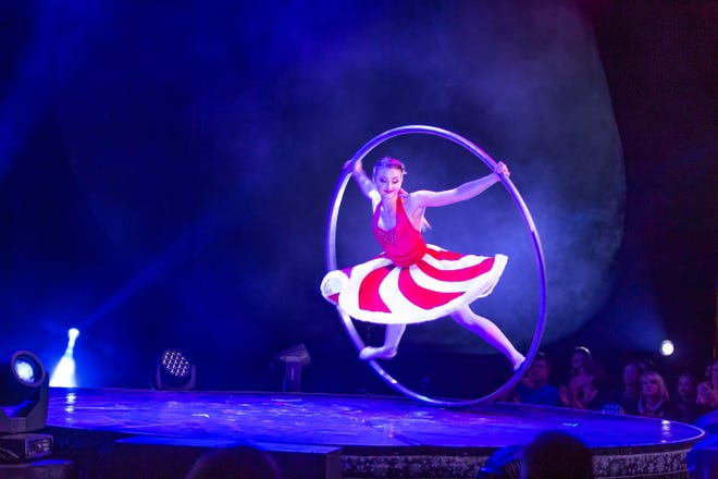 A Magical Cirque Christmas comes to the Aronoff Center for the Arts on Saturday night.